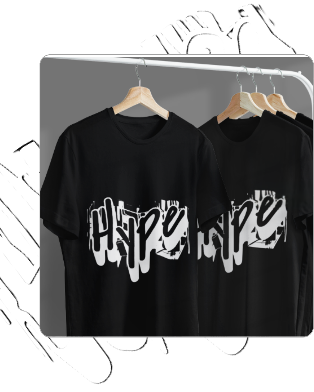 Hype | Oversized | Premium Unisex Graphic T-shirt