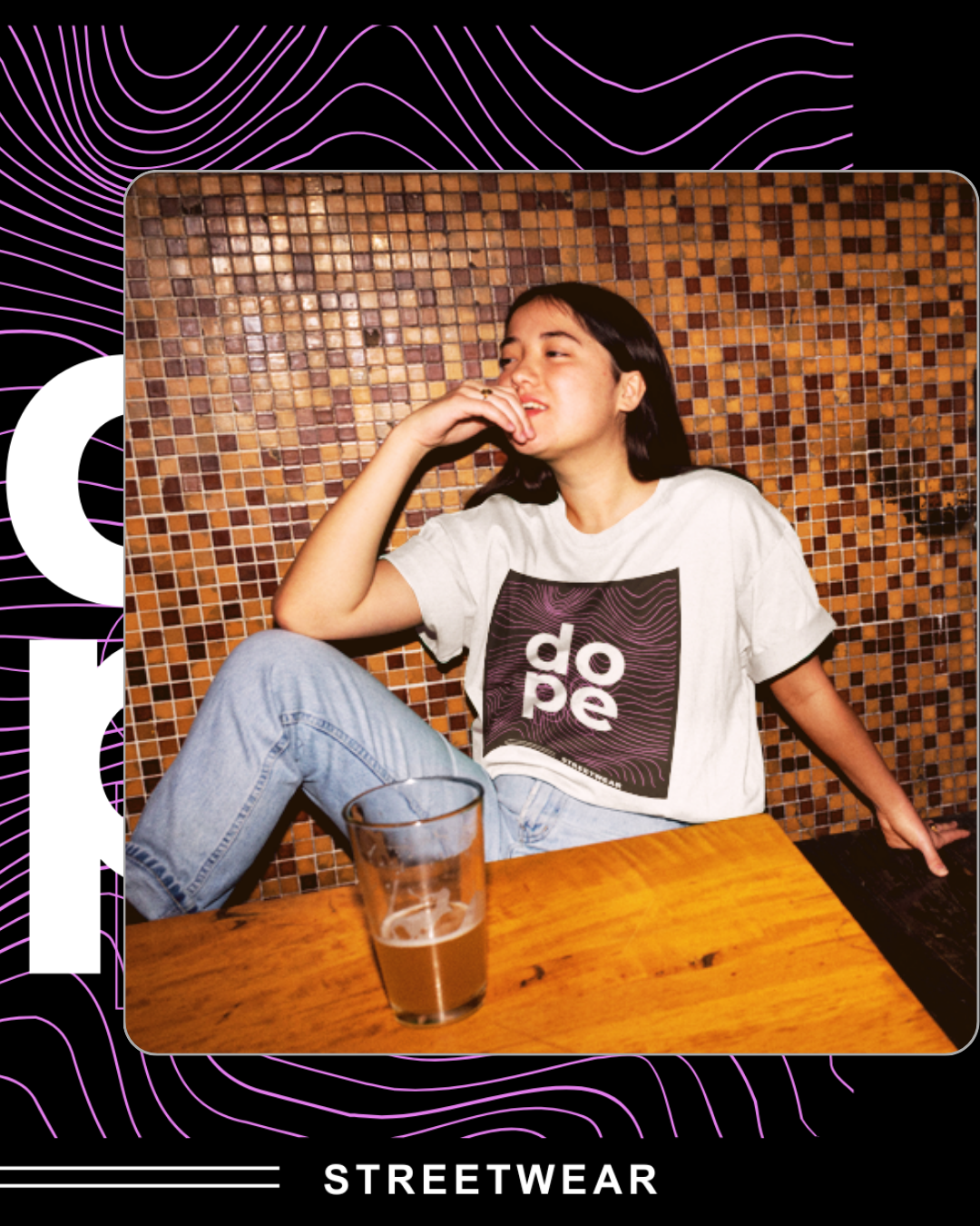 Dope | Oversized | Premium Unisex Graphic T-shirt