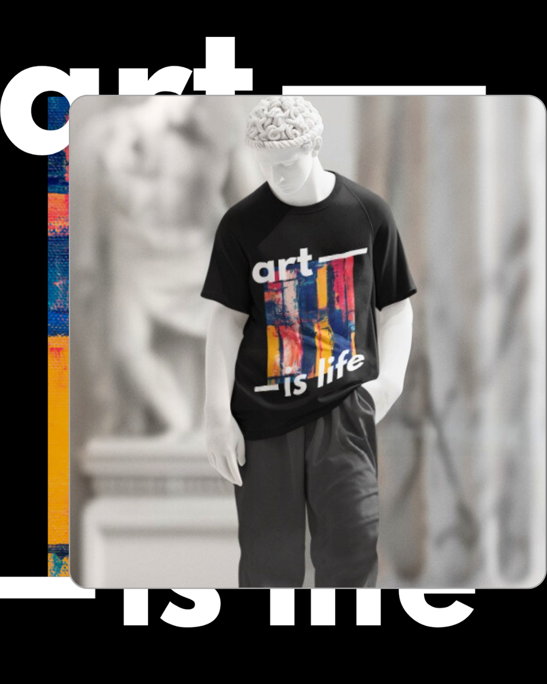 Art | Oversized | Premium Unisex Graphic T-shirt