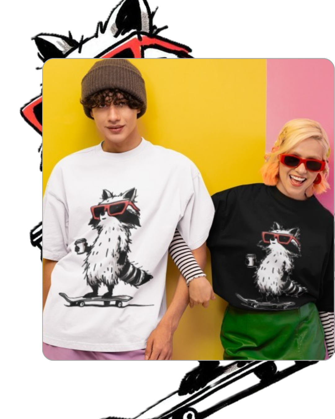 Fox | Oversized | Premium Unisex Graphic T-shirt