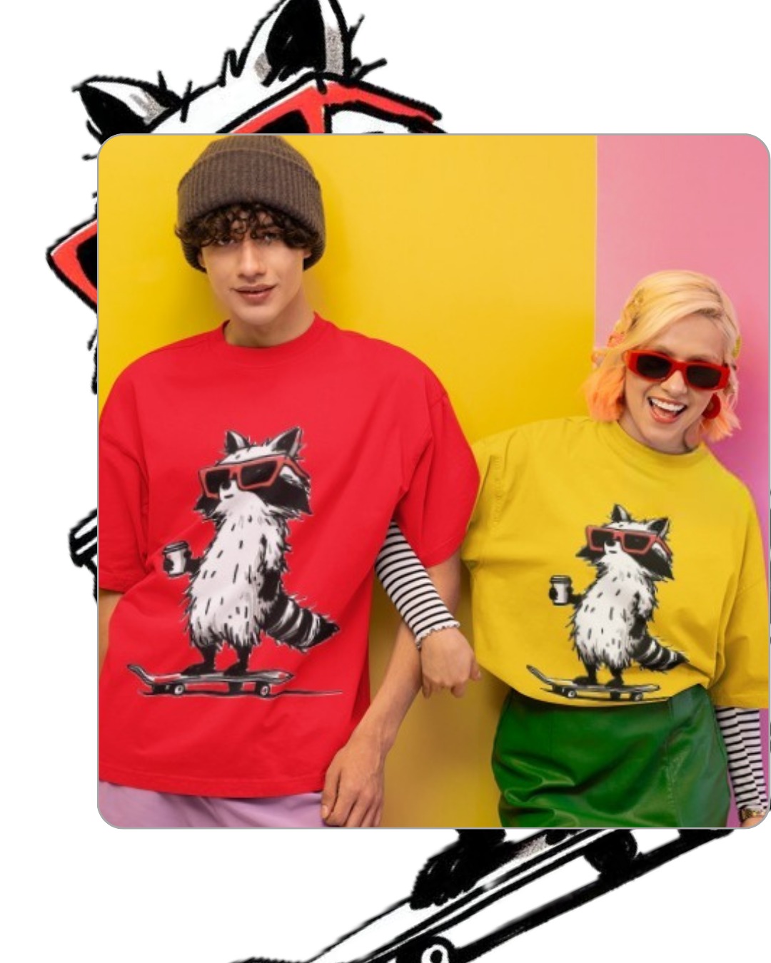 Fox | Oversized | Premium Unisex Graphic T-shirt