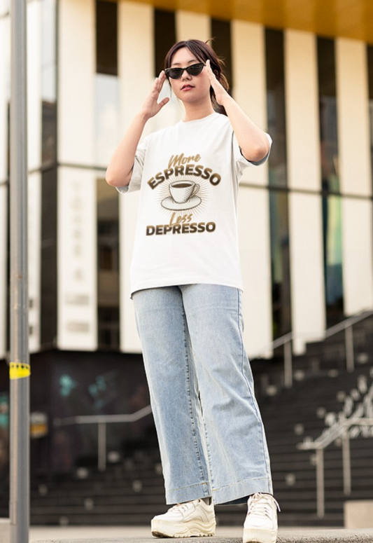 Espresso | Oversized | Premium Unisex Graphic T-shirt