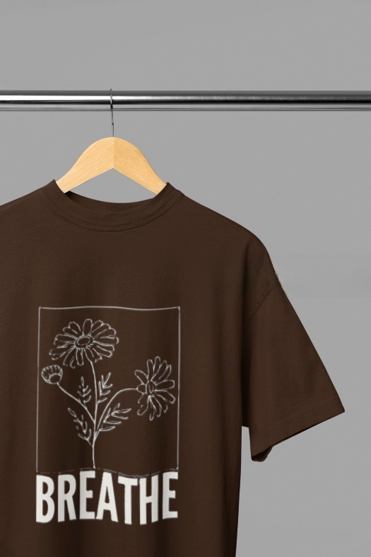 Breathe | Oversized | Premium Unisex Graphic T-shirt