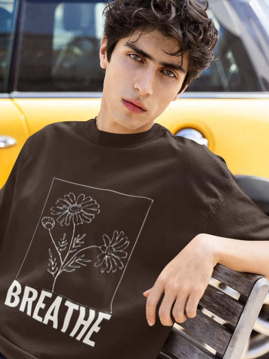 Breathe | Oversized | Premium Unisex Graphic T-shirt