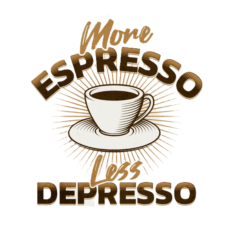 Espresso | Oversized | Premium Unisex Graphic T-shirt