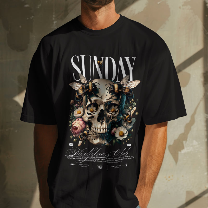 Mindfulness | Oversized | Premium Unisex Graphic T-shirt