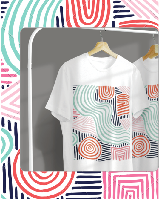 Abs-tract | Oversized | Premium Unisex Graphic T-shirt