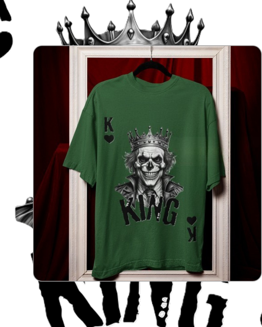King | Oversized | Premium Unisex Graphic T-shirt