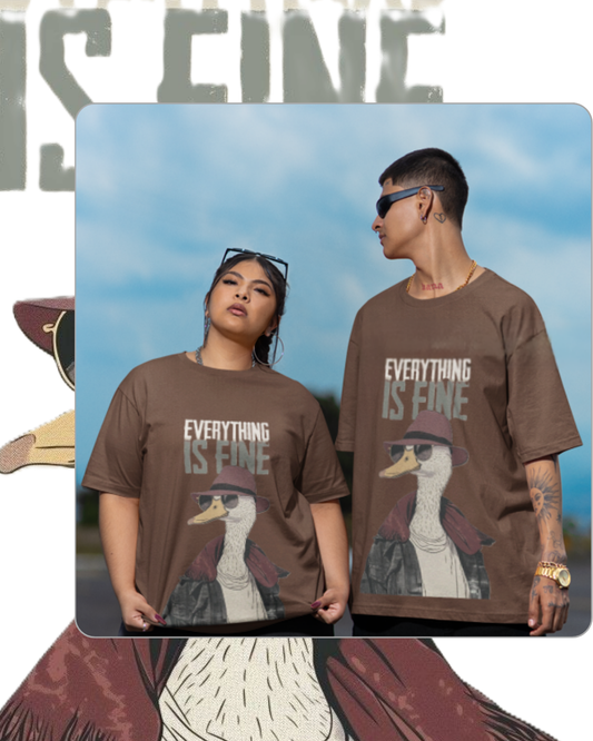 Calm | Oversized | Premium Unisex Graphic T-shirt