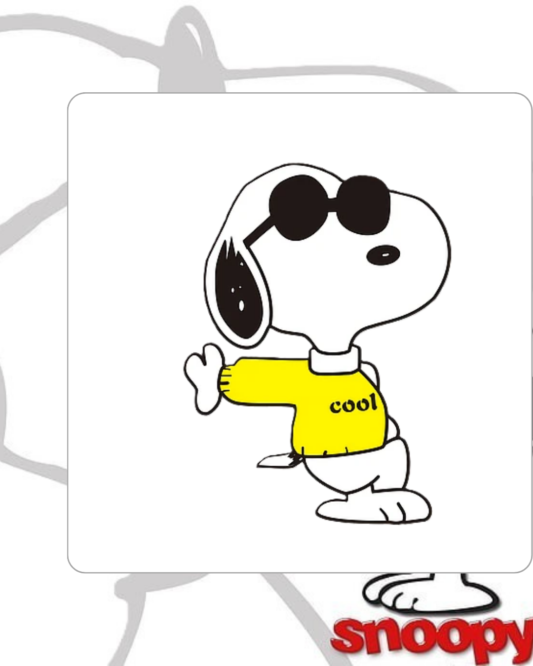 Snoopy | Oversized | Premium Unisex Graphic T-shirt