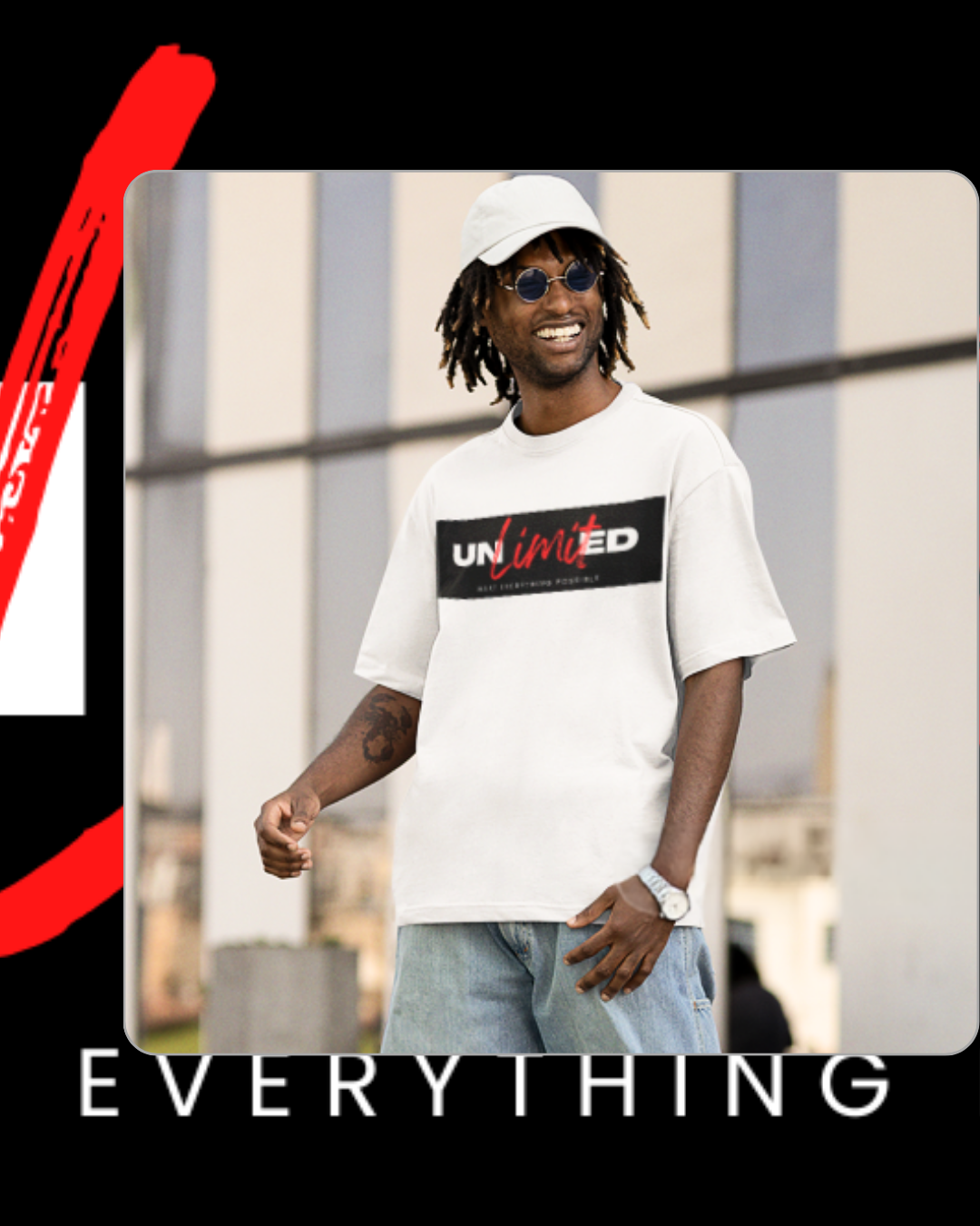 Unlimited | Oversized | Premium Unisex Graphic T-shirt