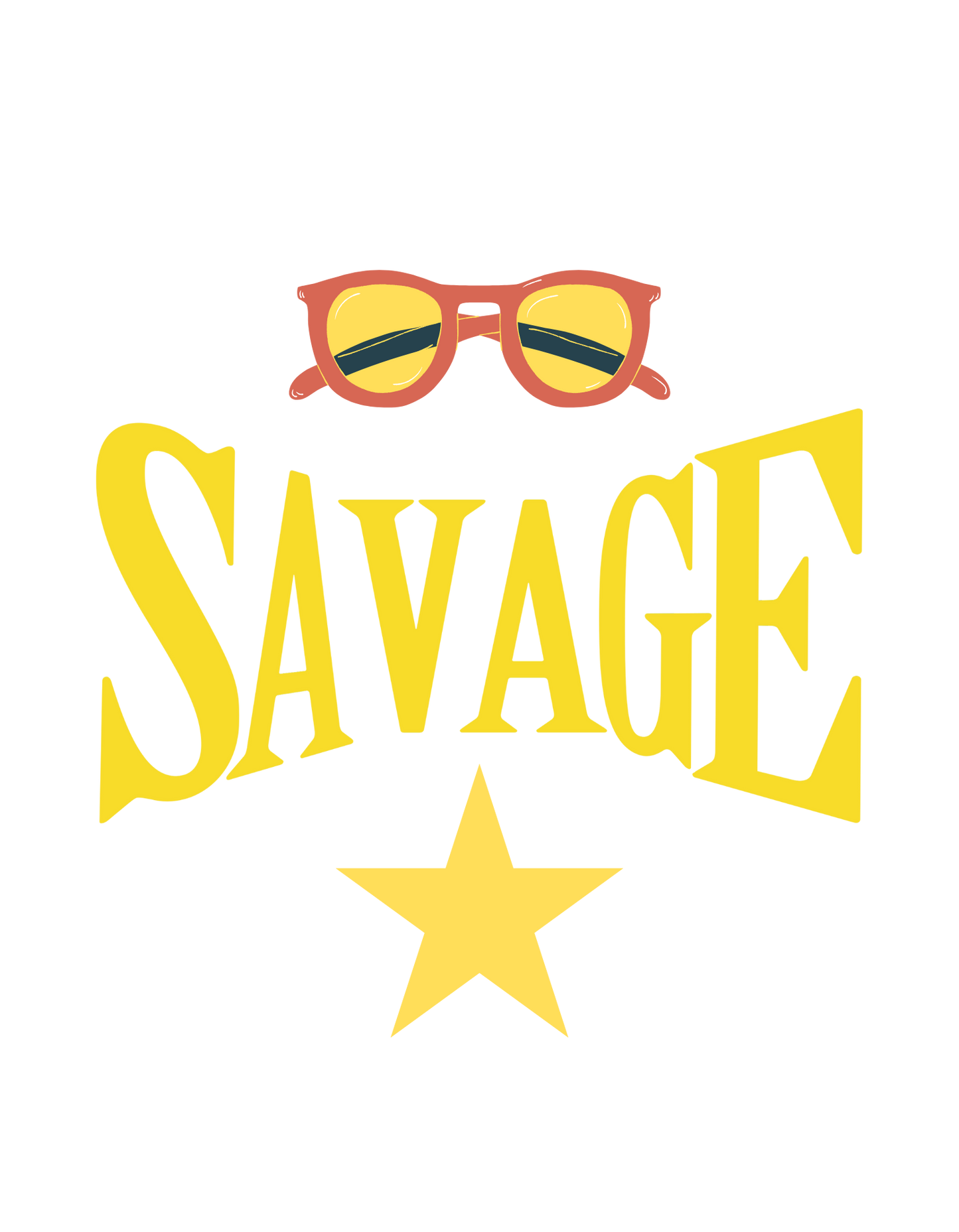 Savage | Oversized | Premium Unisex Graphic T-shirt