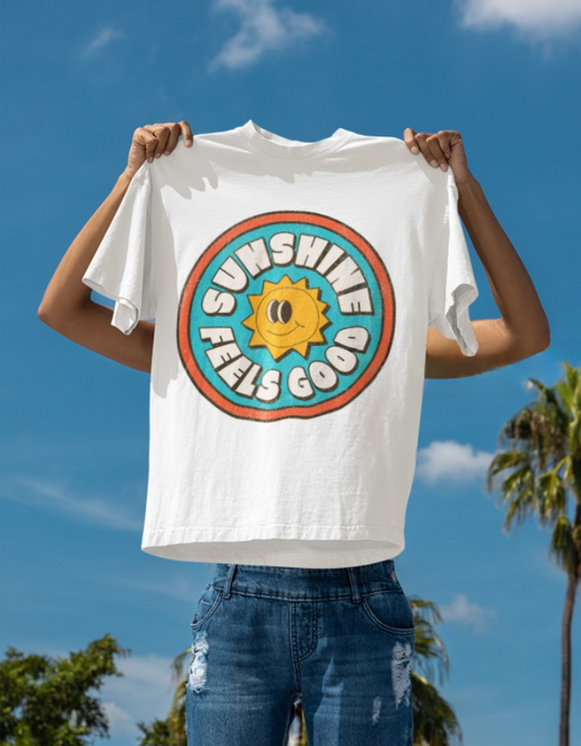 Sunshine | Oversized | Premium Unisex Graphic T-shirt