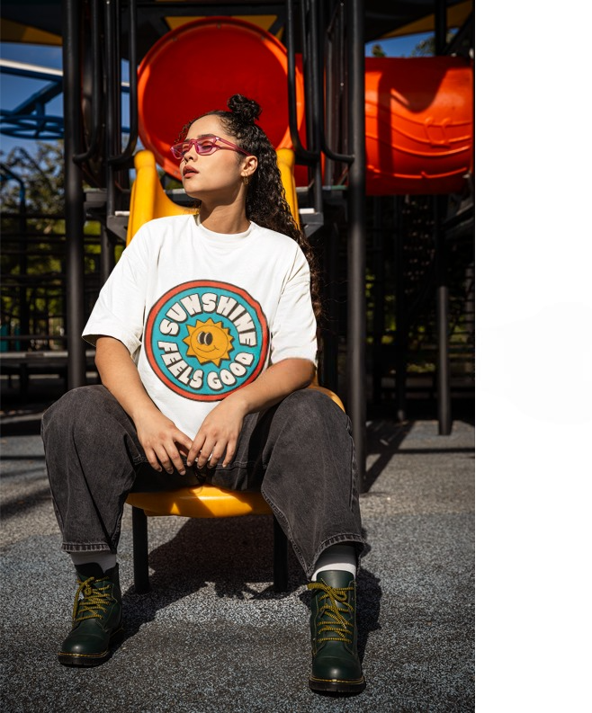 Sunshine | Oversized | Premium Unisex Graphic T-shirt
