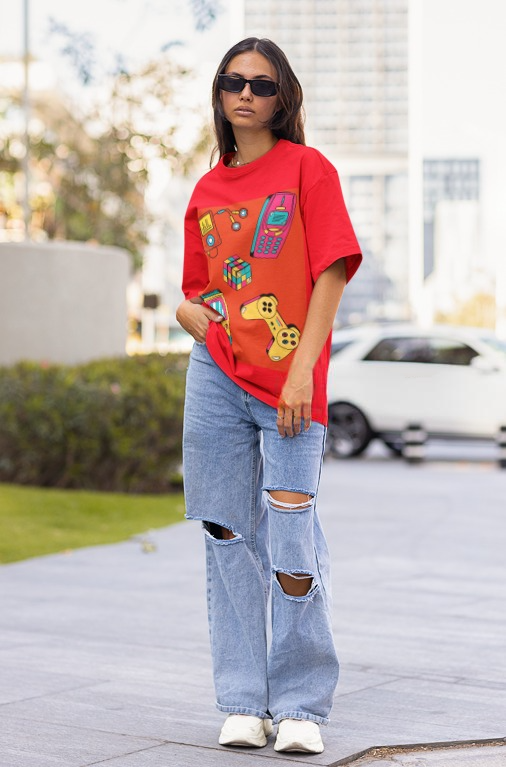 Iconic Gadgets | Oversized | Premium Unisex Graphic T-shirt