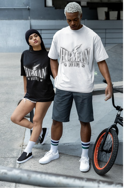 Human | Oversized | Premium Unisex Graphic T-shirt