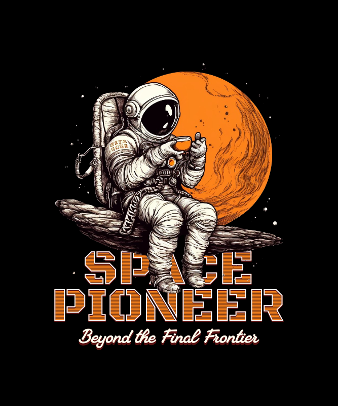 Spacebound | Oversized | Premium Unisex Graphic T-shirt