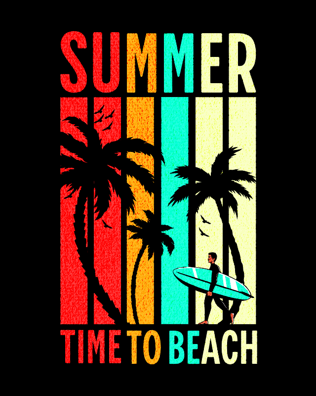 Summer | Oversized | Premium Unisex Graphic T-shirt