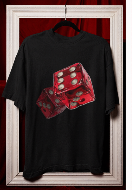 Dice | Oversized | Premium Unisex Graphic T-shirt
