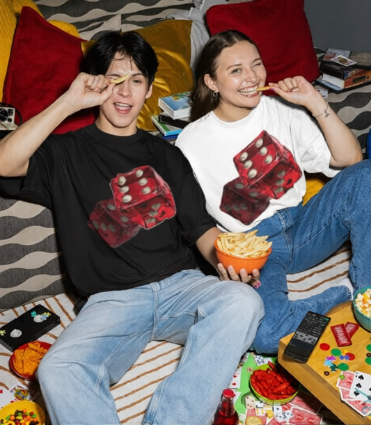 Dice | Oversized | Premium Unisex Graphic T-shirt