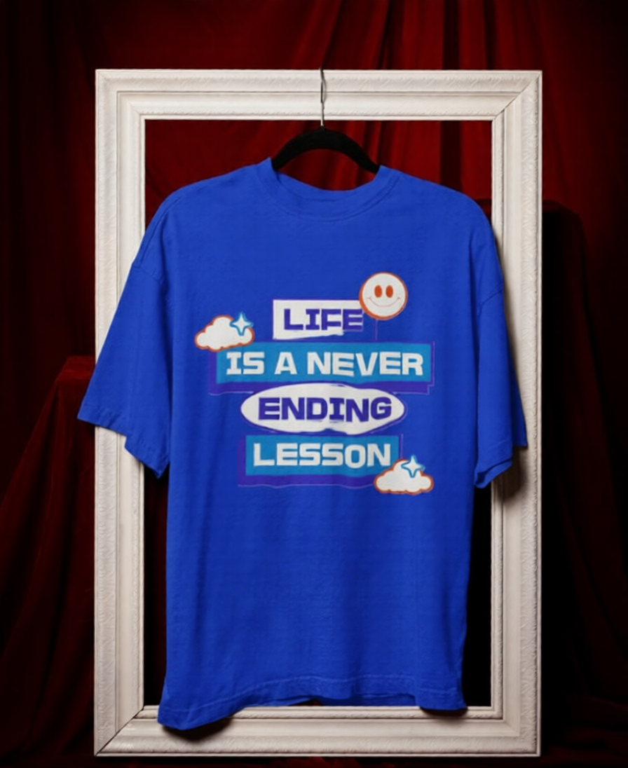 Life | Oversized | Premium Unisex Graphic T-shirt