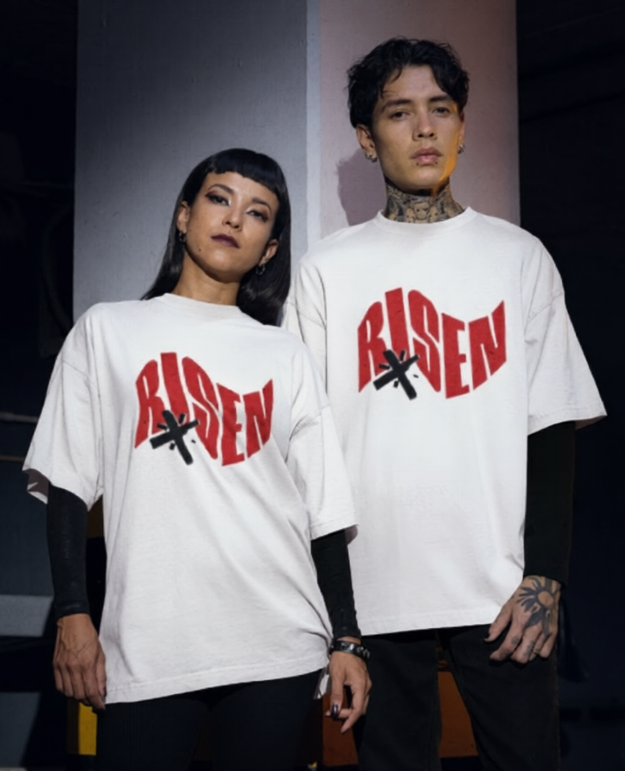 Risen | Oversized | Premium Unisex Graphic T-shirt