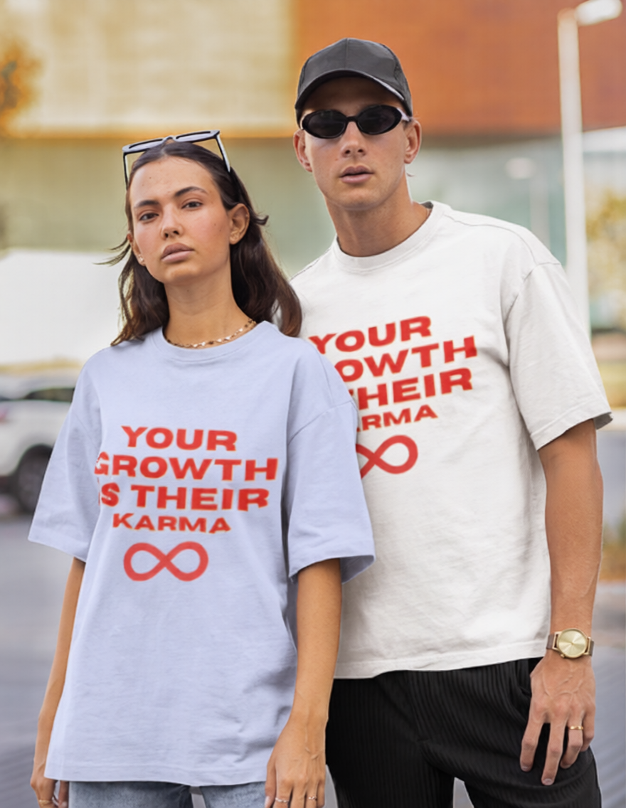 Karma | Oversized | Premium Unisex Graphic T-shirt