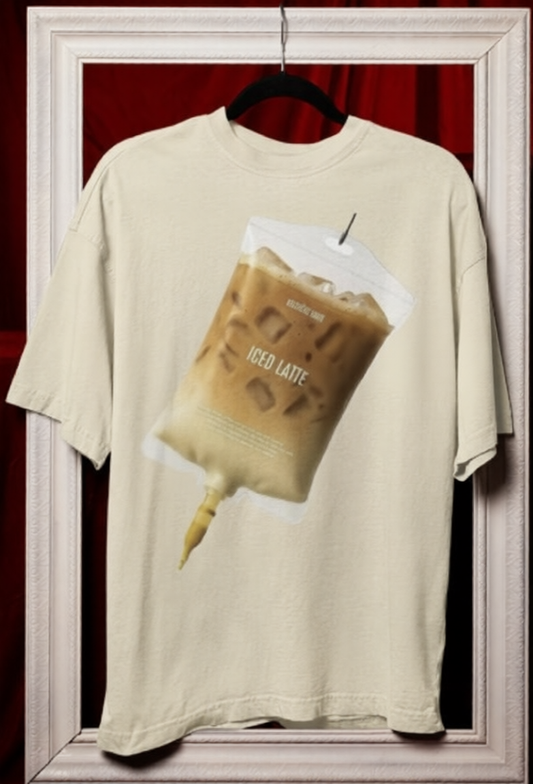Latte | Oversized | Premium Unisex Graphic T-shirt
