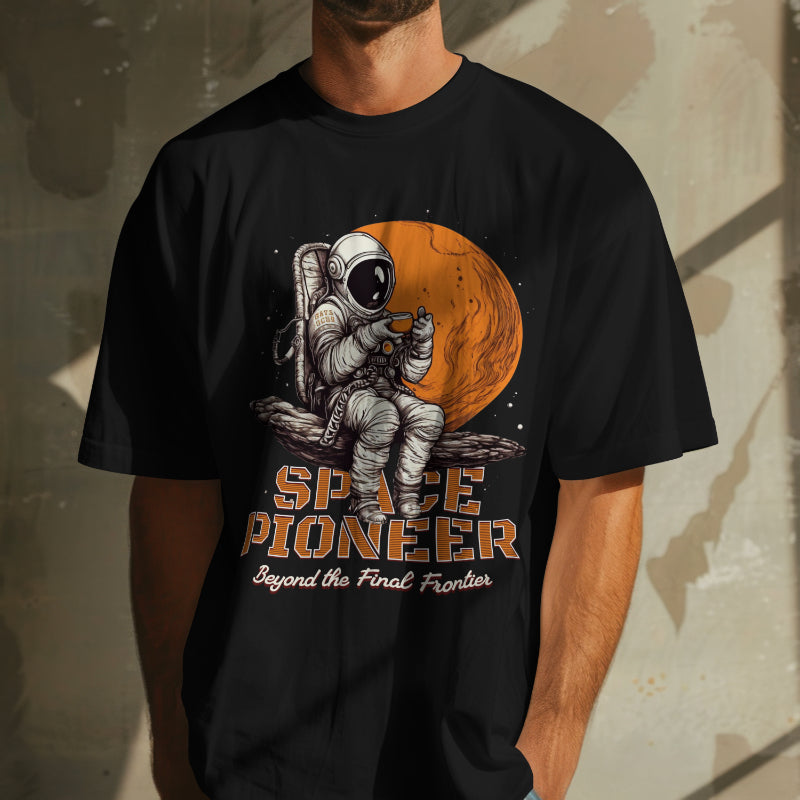 Spacebound | Oversized | Premium Unisex Graphic T-shirt