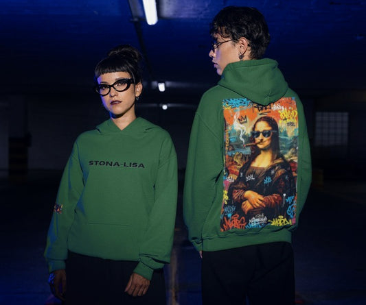 Classic Stona Lisa Hoodie | Oversized | 450 GSM | Unisex
