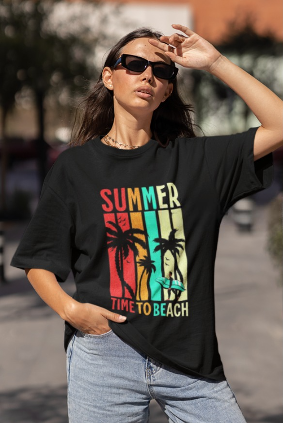 Summer | Oversized | Premium Unisex Graphic T-shirt