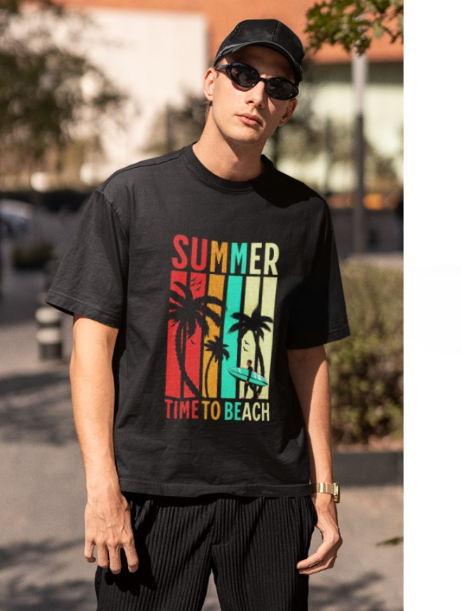 Summer | Oversized | Premium Unisex Graphic T-shirt