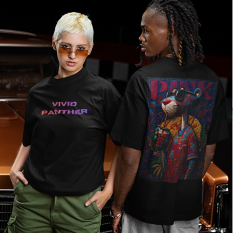 Panther | Oversized | Premium Unisex Graphic T-shirt