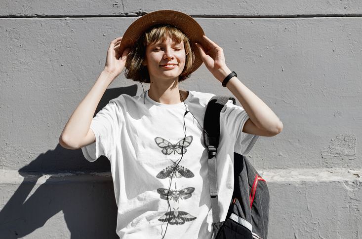 Butterfly | Oversized | Premium Unisex Graphic T-shirt