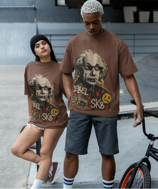 Albert | Oversized | Premium Unisex Graphic T-shirt