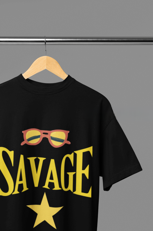 Savage | Oversized | Premium Unisex Graphic T-shirt
