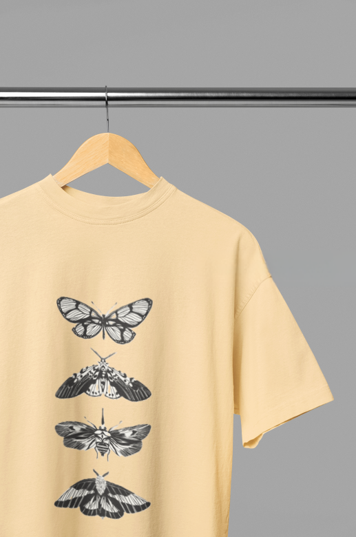 Butterfly | Oversized | Premium Unisex Graphic T-shirt
